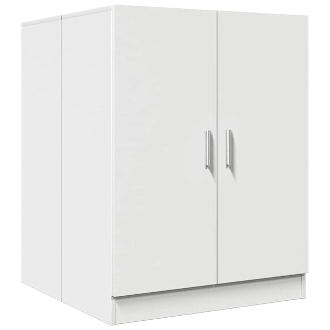vaskemaskineskab 71x71,5x91,5 cm hvid