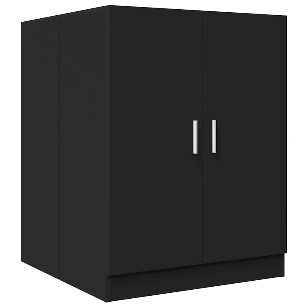 vaskemaskineskab 71x71,5x91,5 cm sort