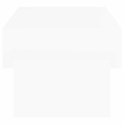 sofabord 105x55x32 cm konstrueret træ hvid