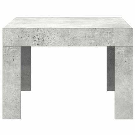 sofabord 50x50x35 cm konstrueret træ betongrå
