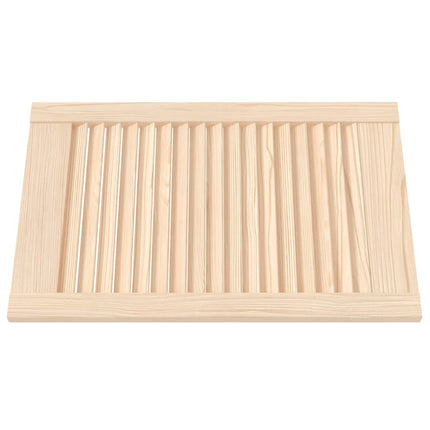 skabslåge 61,5x39,4 cm lameldesign massivt fyrretræ