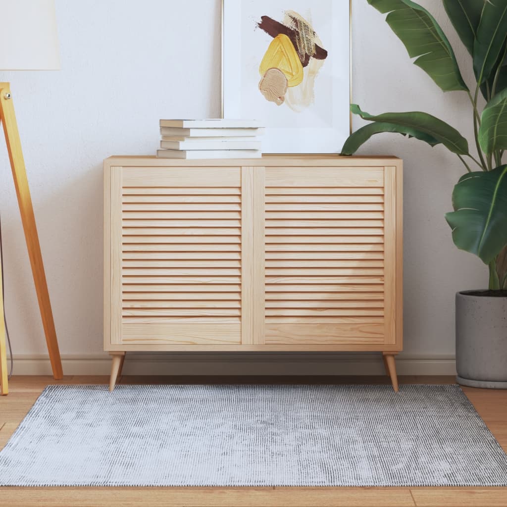 skabslåger 2 stk. 61,5x49,4 cm lameldesign massivt fyrretræ