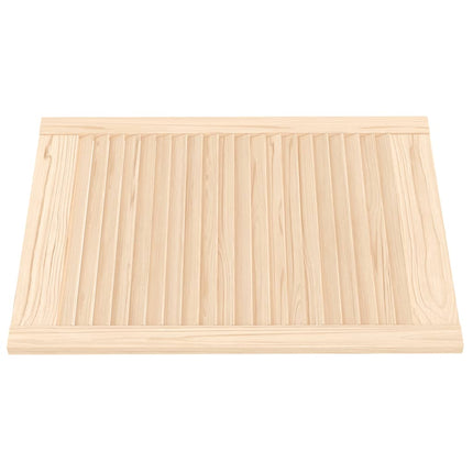 skabslåge 69x49,4 cm lameldesign massivt fyrretræ