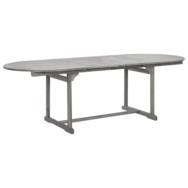 havebord (160-240)x100x75 cm massivt akacietræ