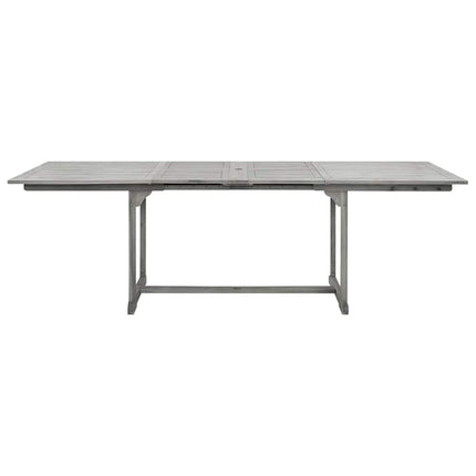 havebord (160-240)x100x75 cm massivt akacietræ