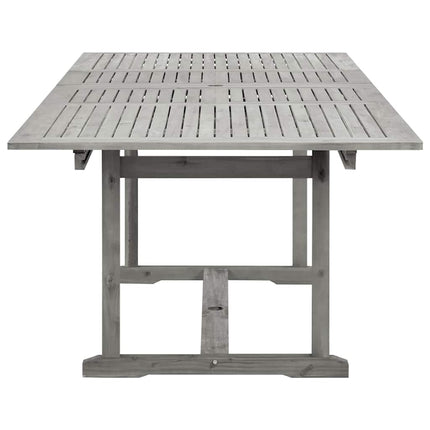 havebord (160-240)x100x75 cm massivt akacietræ