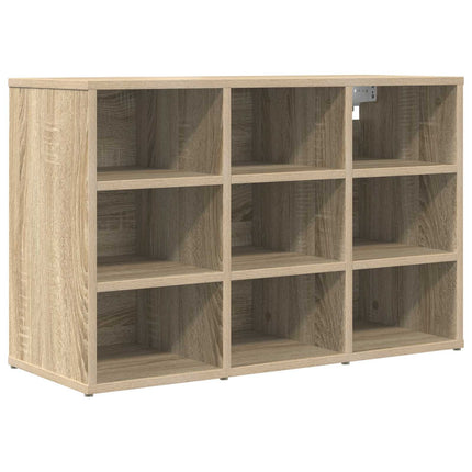 Sko skab med hylde Sonoma eg 77,5 x 30 x 51 cm Konstrueret træ