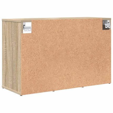 Sko skab med hylde Sonoma eg 77,5 x 30 x 51 cm Konstrueret træ