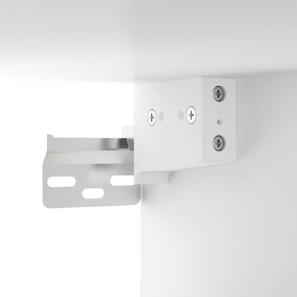 skoreoler 2 stk. 52,5x30x50 cm hvid