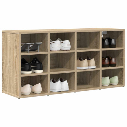 Sko skab med hylde Sonoma eg 103 x 30 x 51 cm Konstrueret træ