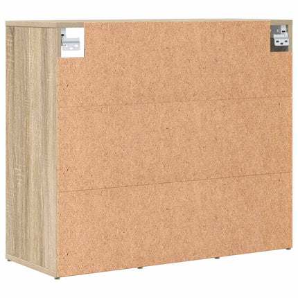 Sko skab med hylde Sonoma eg 77,5 x 30 x 67 cm Konstrueret træ