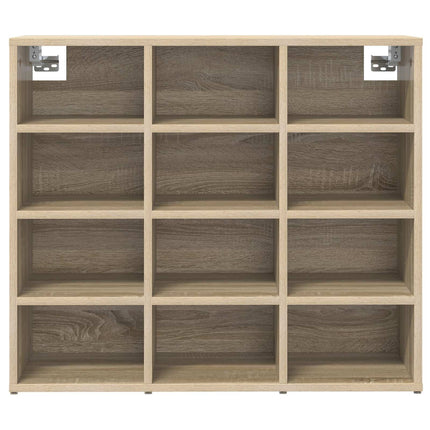 Sko skab med hylde Sonoma eg 77,5 x 30 x 67 cm Konstrueret træ