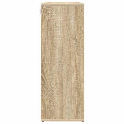 Sko skab Sonoma eg 77,5 x 30 x 83,5 cm Konstrueret træ