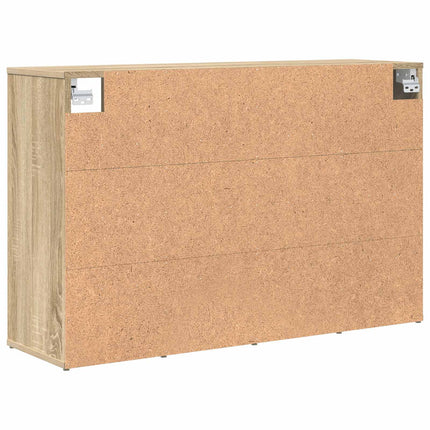 Sko skab med hylde Sonoma eg 103 x 30 x 67 cm Konstrueret træ