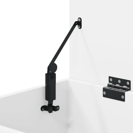 skobænk 60x30x45 cm konstrueret træ hvid