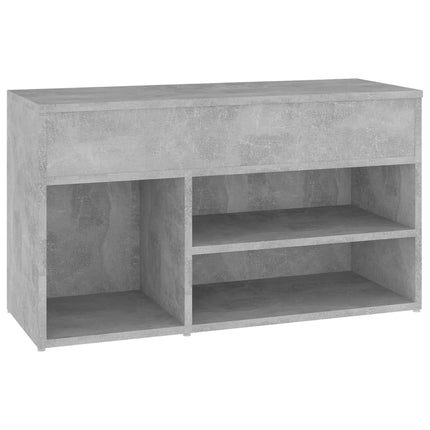 skoreol 80x30x45 cm konstrueret træ betongrå