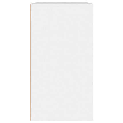 badeværelsesskab 80x40x75 cm konstrueret træ hvid