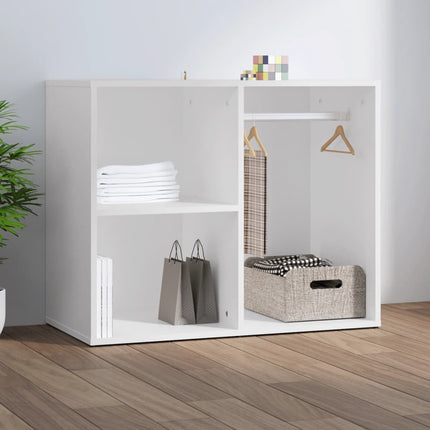 skab 80x40x65 cm konstrueret træ hvid