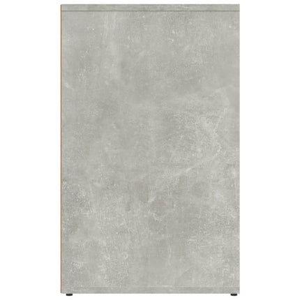 skab 80x40x65 cm konstrueret træ betongrå