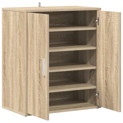 skoreol 60x35x70 cm konstrueret træ sonoma-eg