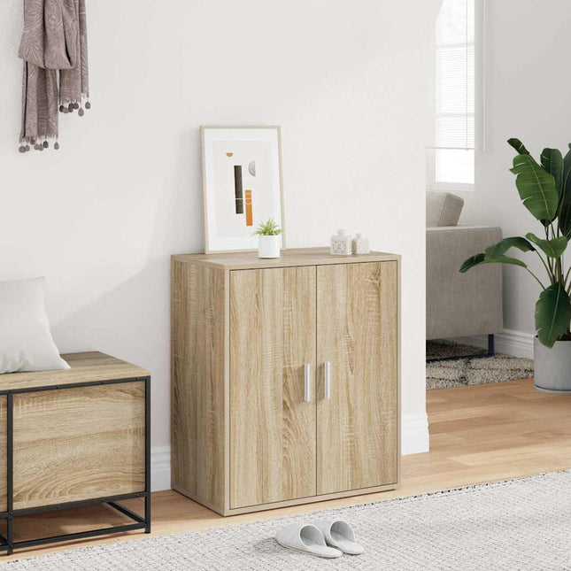 skoreol 60x35x70 cm konstrueret træ sonoma-eg