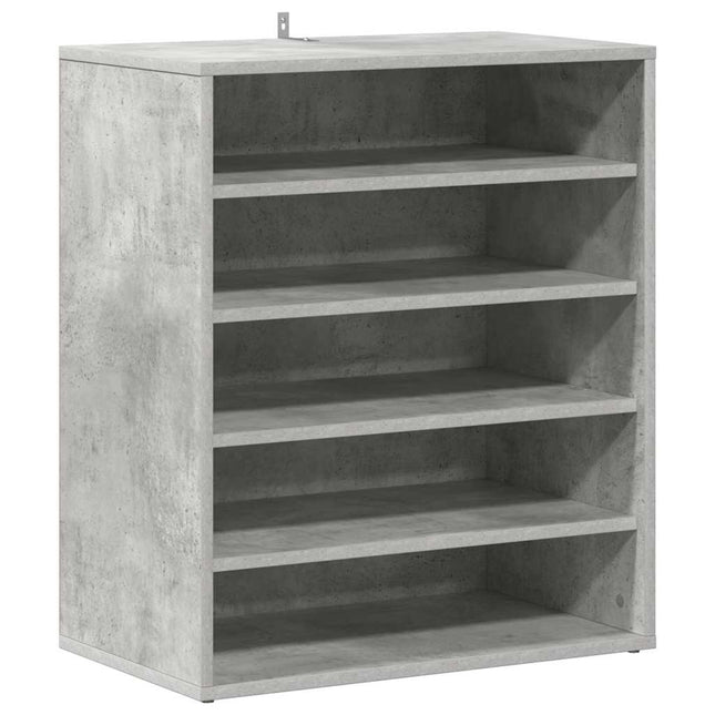 skoreol 60x35x70 cm konstrueret træ betongrå