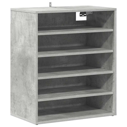 skoreol 60x35x70 cm konstrueret træ betongrå