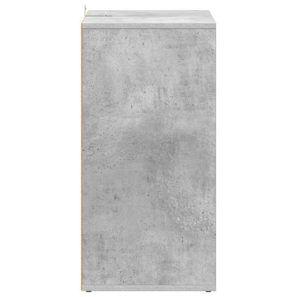 skoreol 60x35x70 cm konstrueret træ betongrå