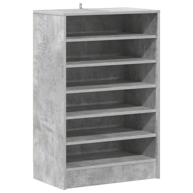 skoreol 60x35x92 cm konstrueret træ betongrå