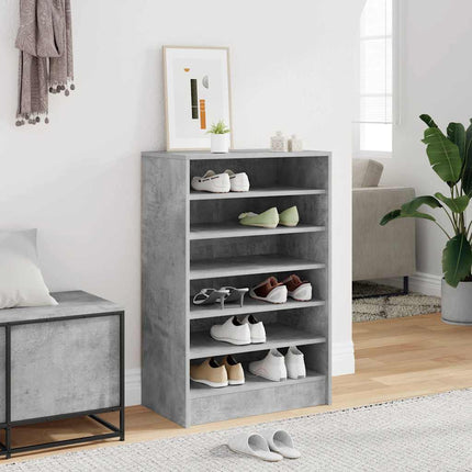 skoreol 60x35x92 cm konstrueret træ betongrå