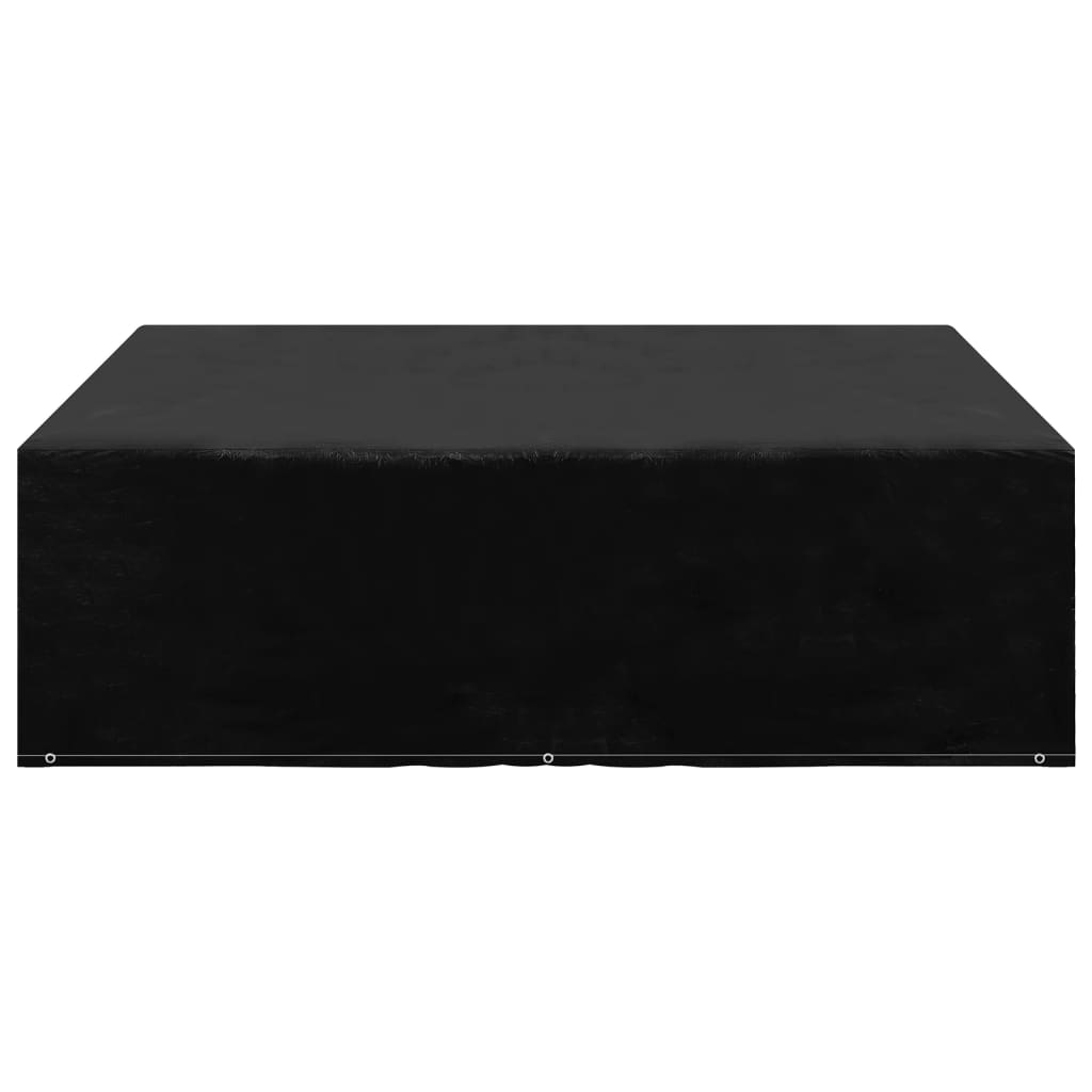 havemøbelovertræk 2 stk. 8 snørehuller 200x200x70 cm