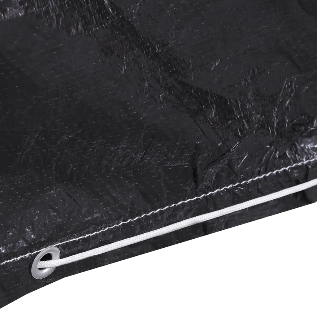 havemøbelovertræk 2 stk. 12 snørehuller 250x250x70 cm