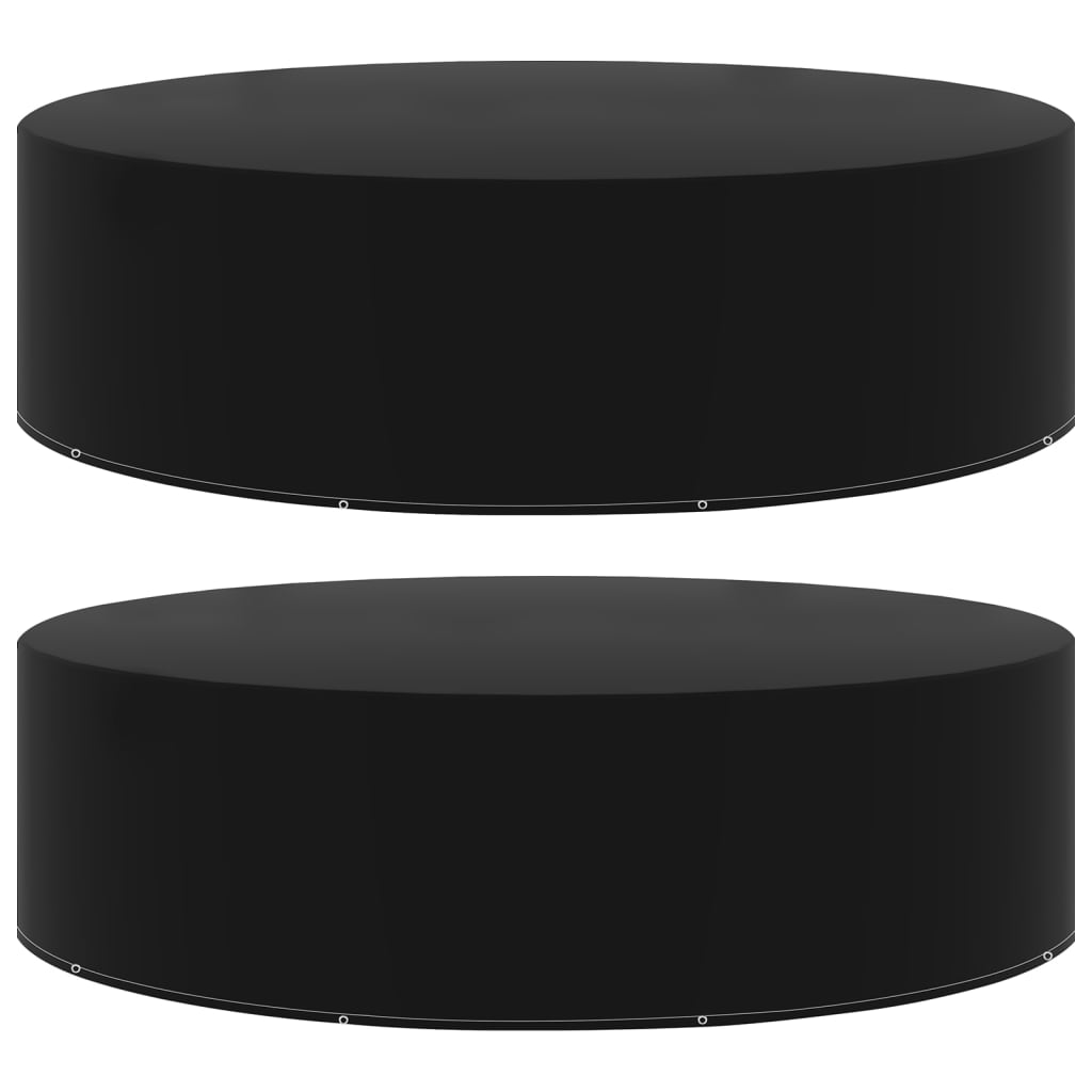 havemøbelovertræk 2 stk. 10 snørehuller 205x90 cm cm