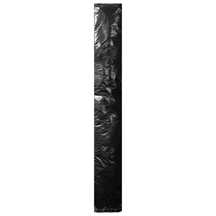 parasolovertræk med lynlås 2 stk. 200 cm PE