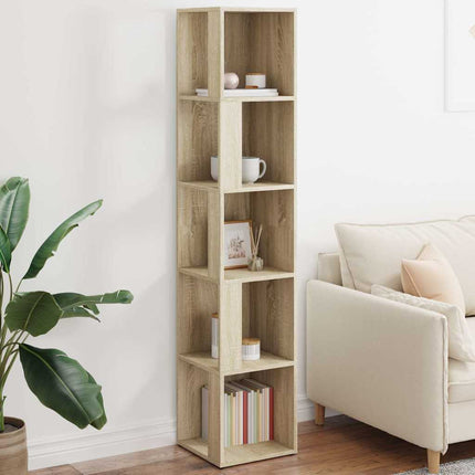 Hjørneskabe 33 x 33 x 165 cm Engineered wood Sonoma-eg