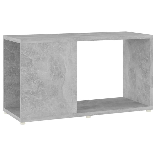 tv-bord 60x24x32 cm konstrueret træ betongrå