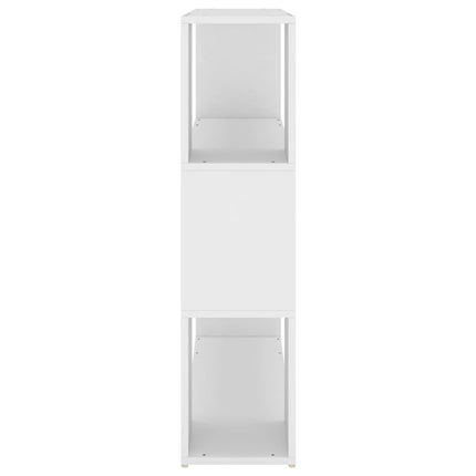 bogreol/rumdeler 100x24x94 cm hvid