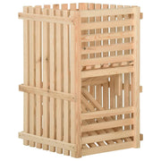 kartoffelkasse 50x50x80 cm massivt fyrretræ