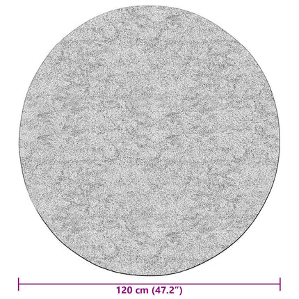 gulvtæppe 120 cm vaskbart beige