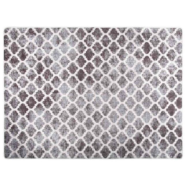 gulvtæppe 120x180 cm vaskbart flerfarvet