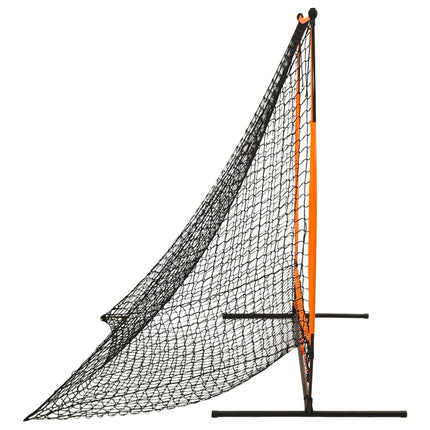 multisport træningsnet til baseball 174x76x158,5 cm sort