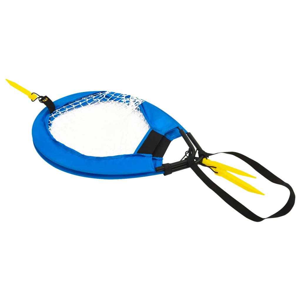 børnefodboldmål 2 stk. med opbevaringstaske 75,5x46x48 cm