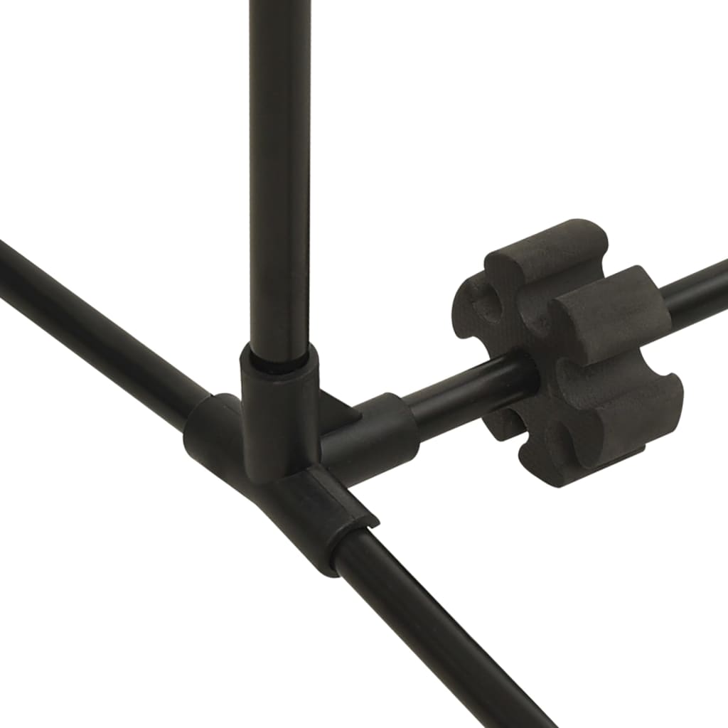 justerbart badmintonnet 400x103x94-158 cm metal