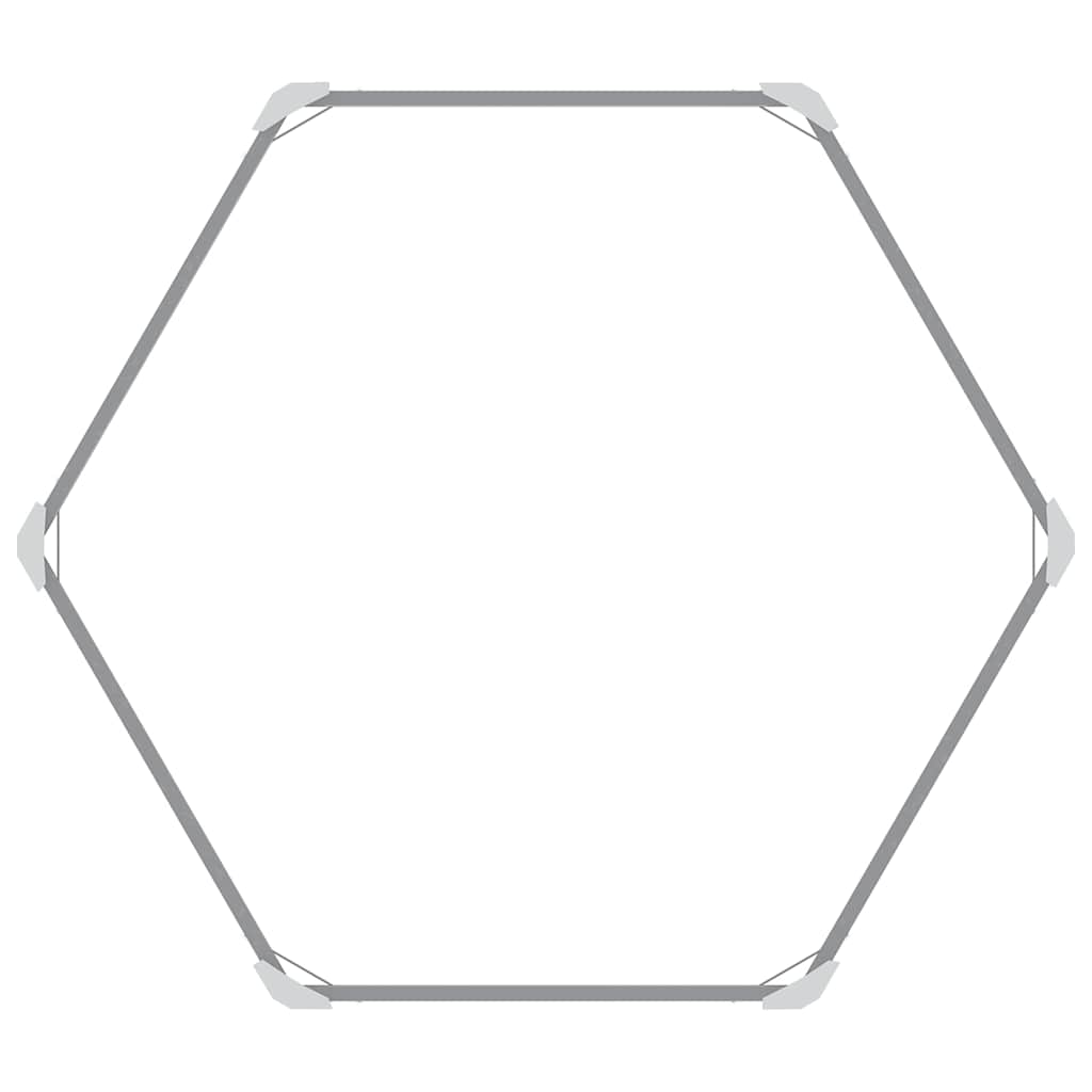 højbed 129x45 cm galvaniseret stål sølvfarvet