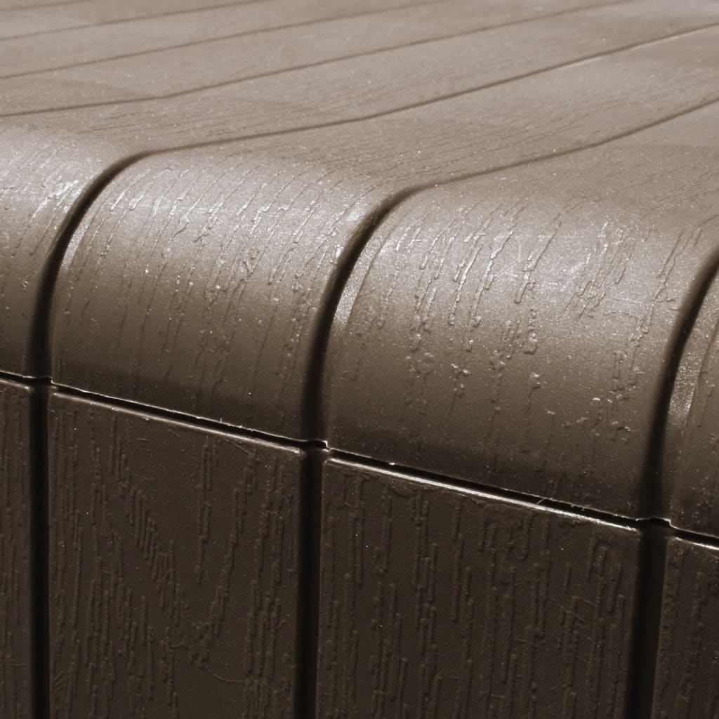 hyndeboks 117x45,5x57,5 cm 270 l brun