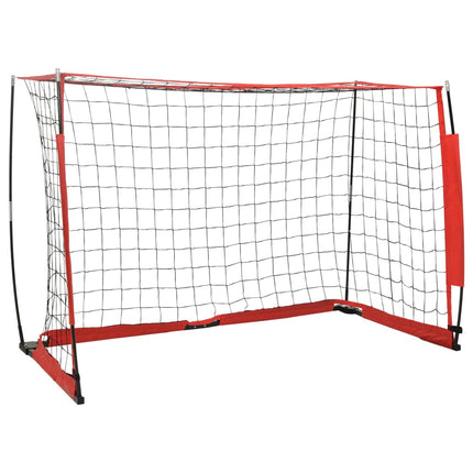 fodboldmål 184x91x124,5 cm stål
