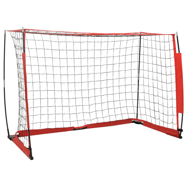 fodboldmål 184x91x124,5 cm stål