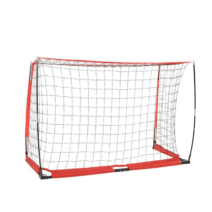 fodboldmål 184x91x124,5 cm stål