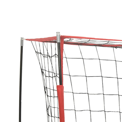 fodboldmål 184x91x124,5 cm stål