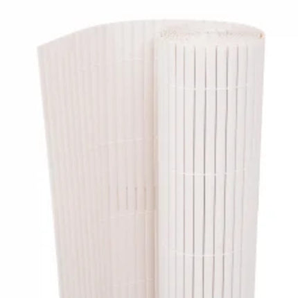havehegn 90x400 cm dobbeltsidet hvid